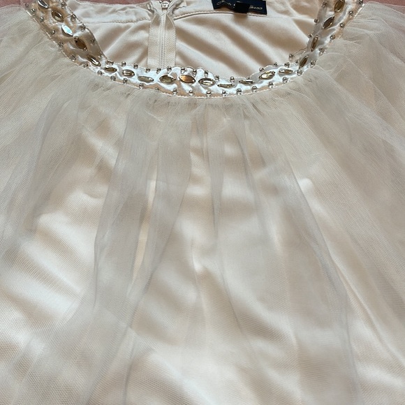 white sequin skirt - Picture 2 of 5
